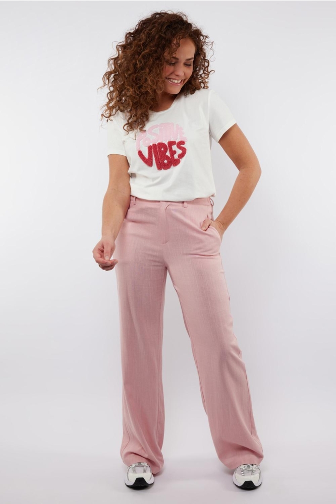 MELUN PANTS 25ZBC07 224 BALLET PINK